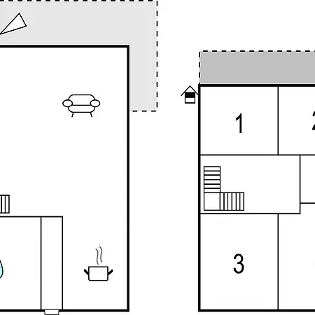 Dom wakacyjny Three-bedroom Holiday In